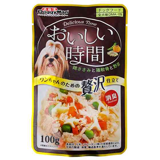 DoggyMan Low Fat Chicken & Cartilage ДОГГИМЕН КУРИЦА С ХРЯЩОМ в желе консервы для собак, влажный корм, пауч 100г Киев