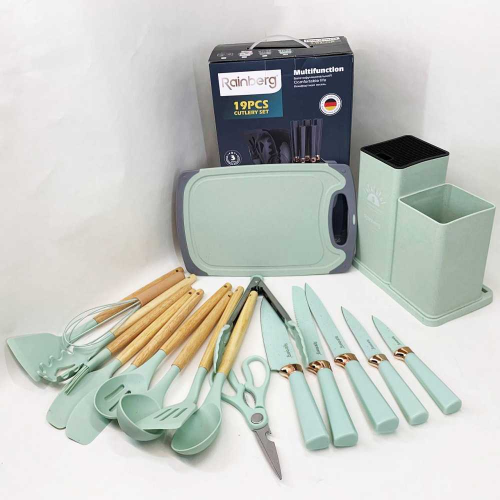 Нейлоновый набор для кухни, Кухонный комплект из силикона, Приспособления для кухни VE-18 Львов - изображение 1