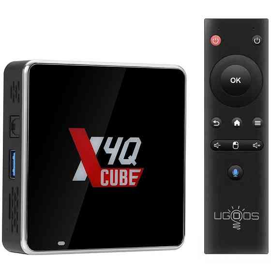 TV Медіаплеєр Ugoos X4Q CUBE 2/16Gb/Amlogic S905X4/Android 11/WiFi 2.4G+5G/BT 5.1/Miracast/BT GyroRC Винница