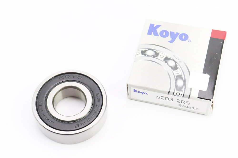 Підшипник 6203 2RS (17х40х12) MS-290,310,390-лів. чи прав. 640,650,660,780,880-лів.; водяного насосу KM385BT; колінвалу TACT,PAL; панелі демпферної JH Київ - фото 1