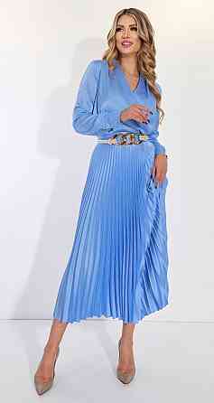 Костюм зі спідницею гофре із шовку (42) Київ