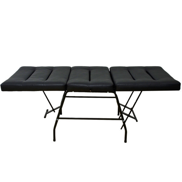 Кушетка косметологічна стаціонарна UK 19 Біла Чорний Київ - фото 1