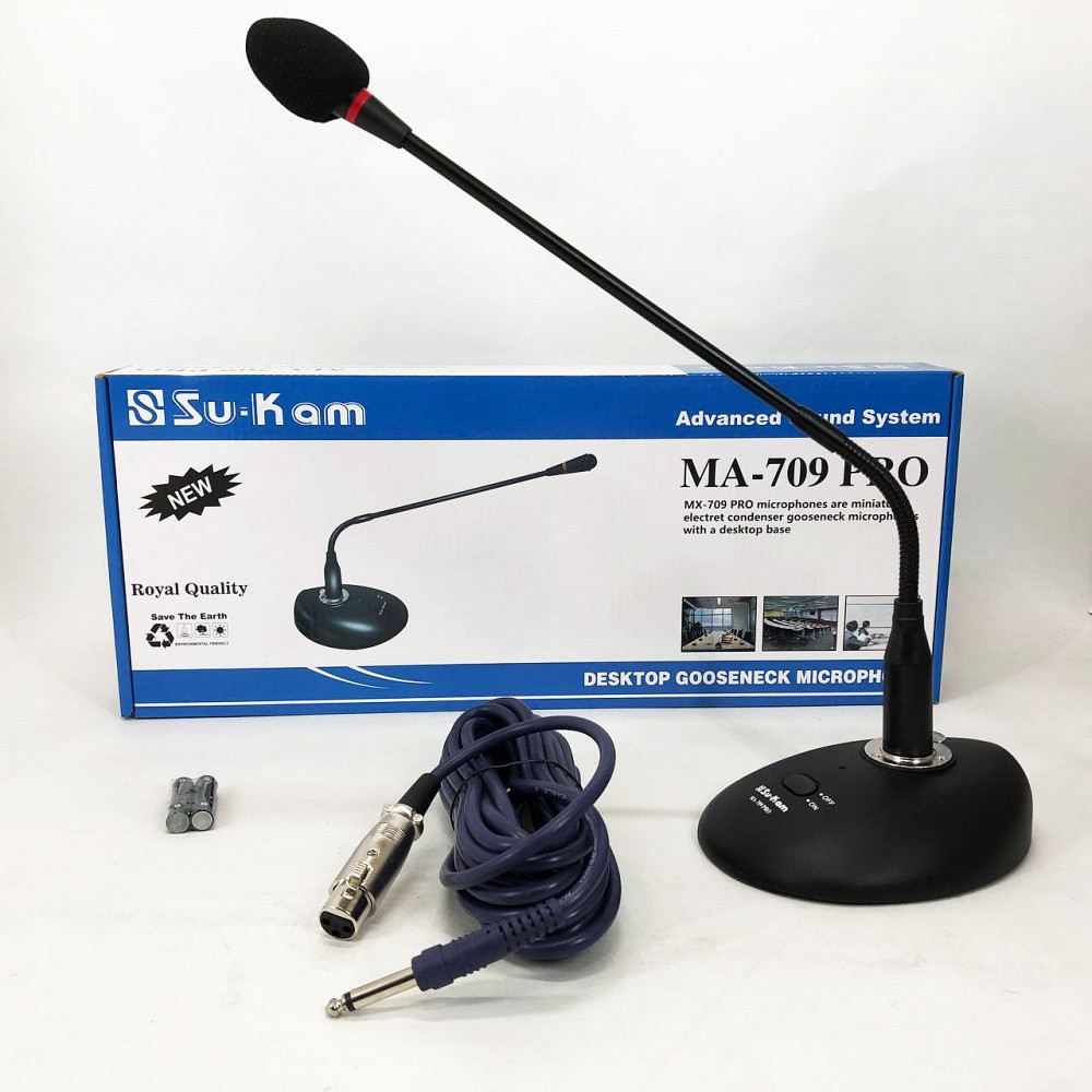 Микрофон настольный UKC DM MA-709 HS-849 для конференций Киев - изображение 10