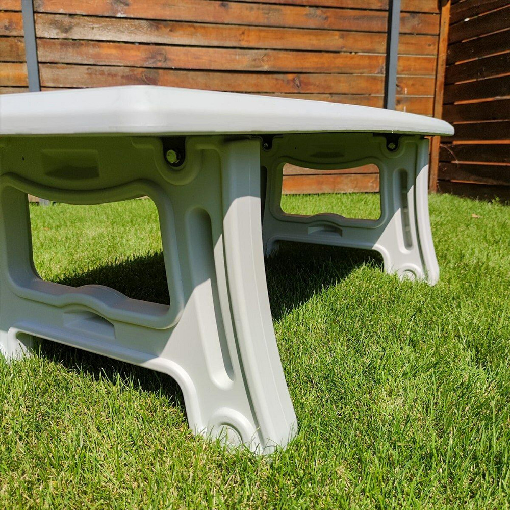 Садовий стіл 122х61х43см SW-00001544 Київ - фото 4