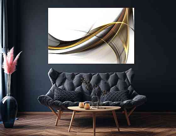 Картина холст в гостиную / спальню  Абстракція   MLP_30 80x120 см Киев