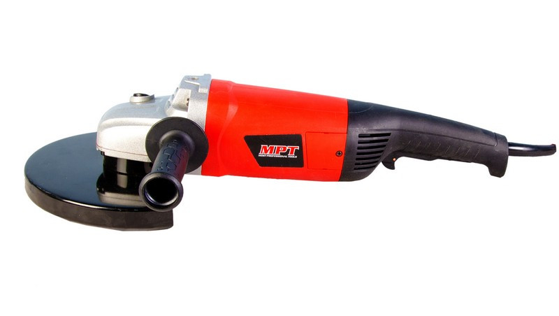 MPT Машина кутошліфувальна MPT PROFI 230 мм 2600 Вт 6000 об/хв плавний пуск підшипники C&U Коломия - фото 2