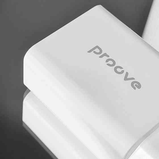 Сетевое зарядное устройство для Proove Rapid 20W Type-C + USB білий Львов