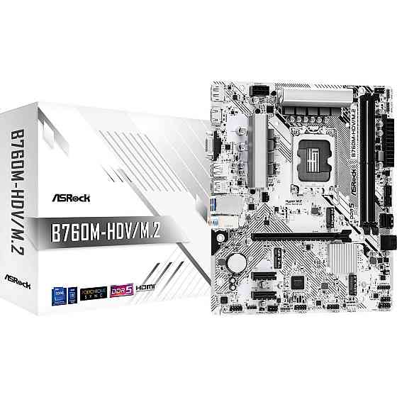 Материнська плата ASRock B760M-HDV/M.2 Socket 1700 ( Для настільного ПК ) Харків