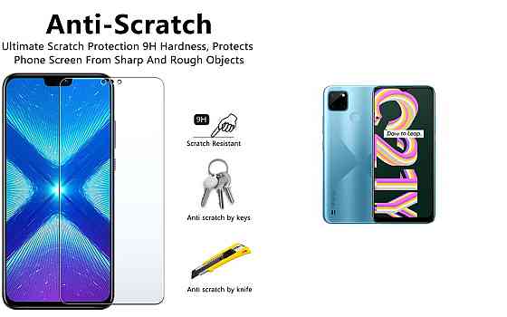 Защитное стекло NeoGlass для Realme C21, Realme C21Y – ультрапрозрачное и устойчивое Киев