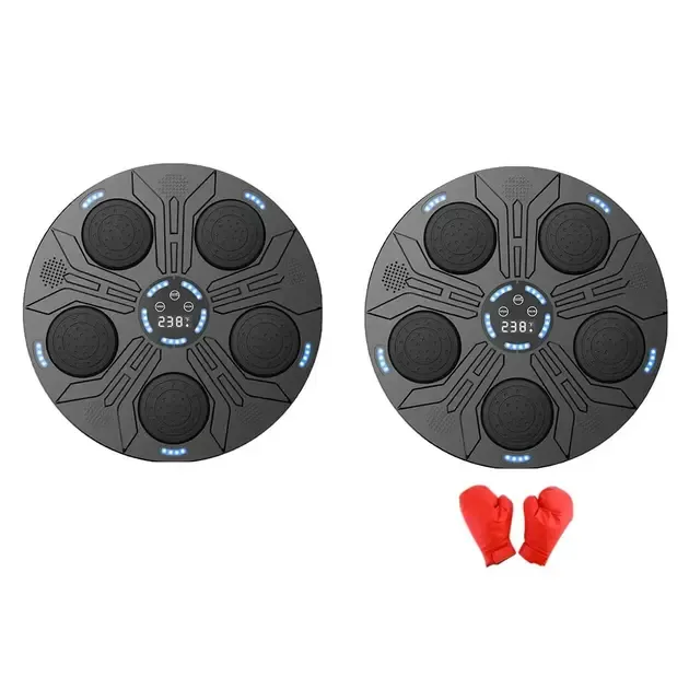 Настенный тренажер электронная мишень музыкальная для бокса с перчатками New Коломыя - изображение 7