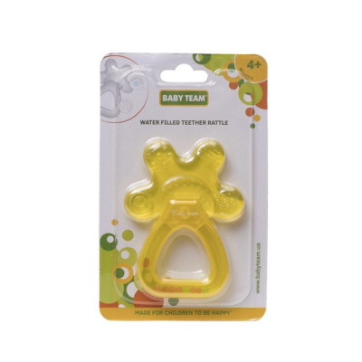 Прорізувач Baby Team брязкальце з водою (4036_жовтий) Вінниця - фото 2