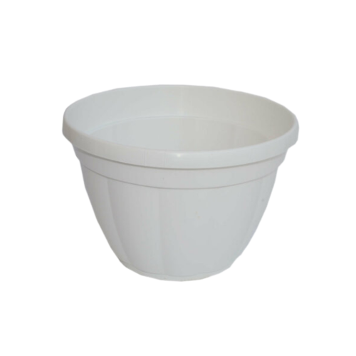 Вазон підвісний (без підвісок) 24см білий Ламела Житомир