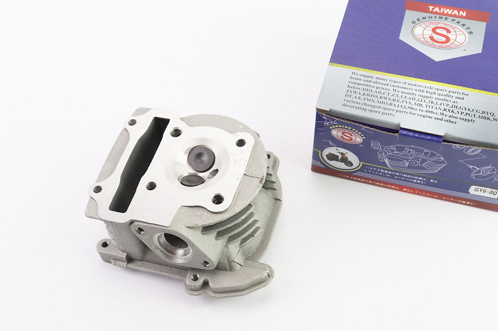 Головка циліндра + клапана в зборі 47мм-80cc (стандартні клапани) Киев - изображение 1