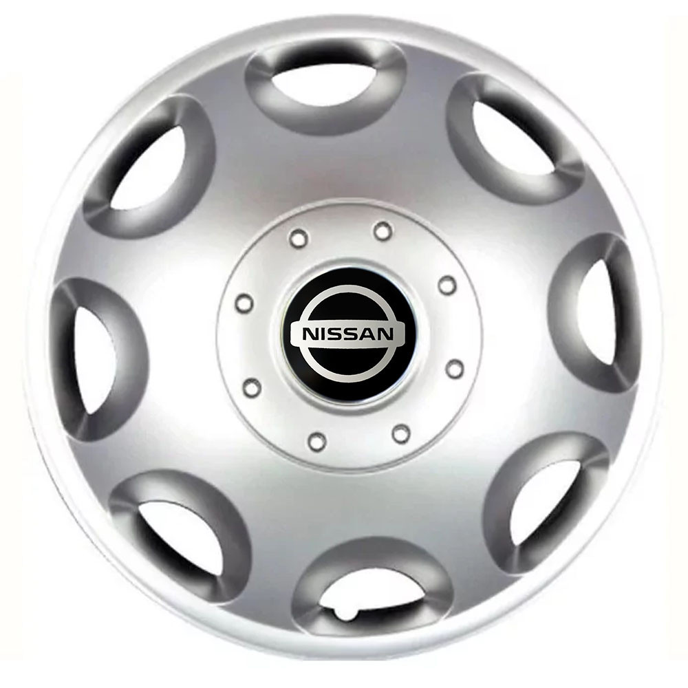 Автомобильные модельные колпаки R15 Nissan 300 4шт, SJS, серебряные Киев - изображение 1