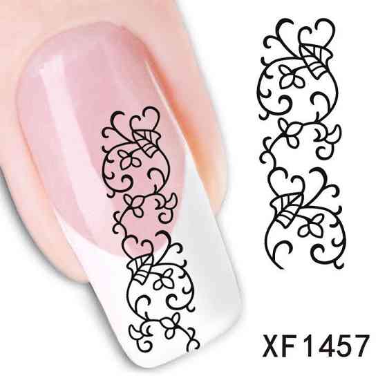 Наклейки для ногтей XF1457 Киев