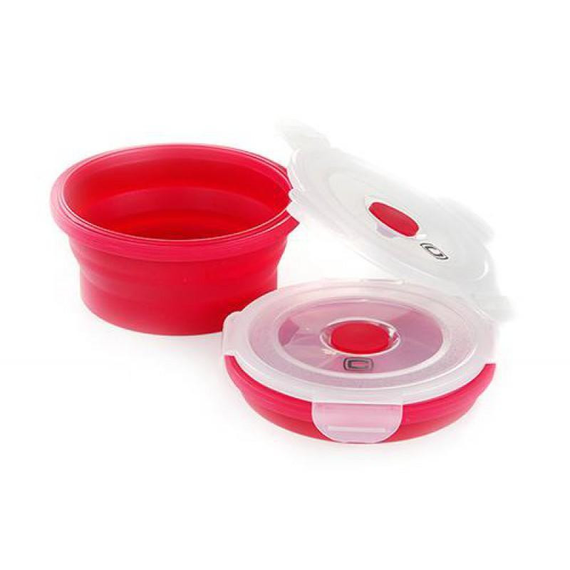 Ланчбокс складаний з кришкою-засувкою 400мл Харків - фото 1