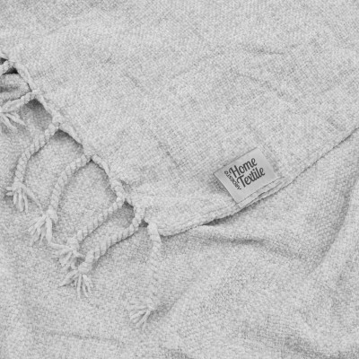 Плед Ardesto Chenille 140х190см, 100% полиэстер, серый светлый (ART0201CH) Винница - изображение 4