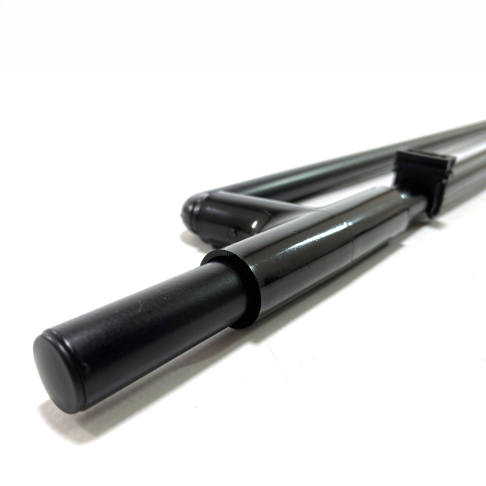 Подвійний рейлінг на стіну Slider B - дизайнерський, легкознімний, чорний для кухні, офісу, ванни D= Борисполь - изображение 8