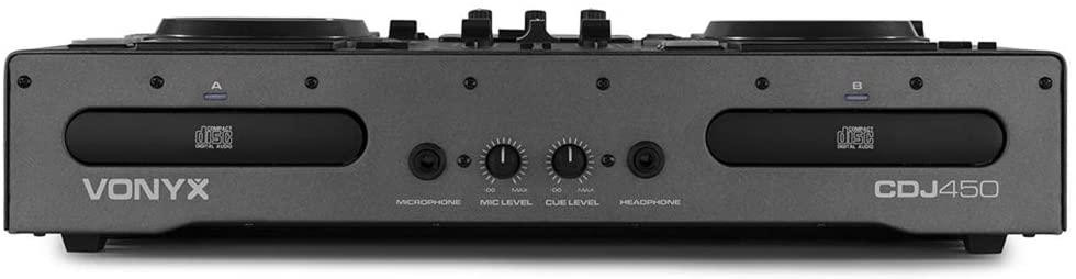 VONYX Dual Twin CD USB-плеєр DJ Настільний мікшер з Bluetooth Jog Wheels Німеччина Рівне - фото 7