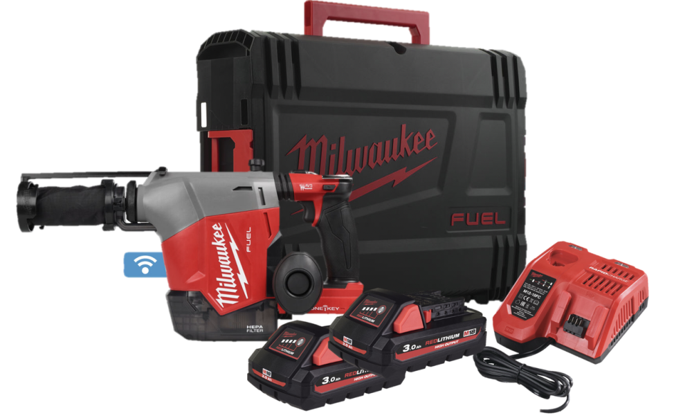 Перфоратор аккумуляторный SDS-PLUS MILWAUKEE,M18 FHAFOH16-302X, 2,3 Дж (зарядное устройство M12-18 FC, 2 аккумулятора M18 HB3 3Аг, H Одесса - изображение 1