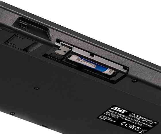 Клавіатура бездротова 2E KS280 WL/BT EN/UKR Grey/Black (2E-KS280WBGR_UA) ( Сірий ) Харьков