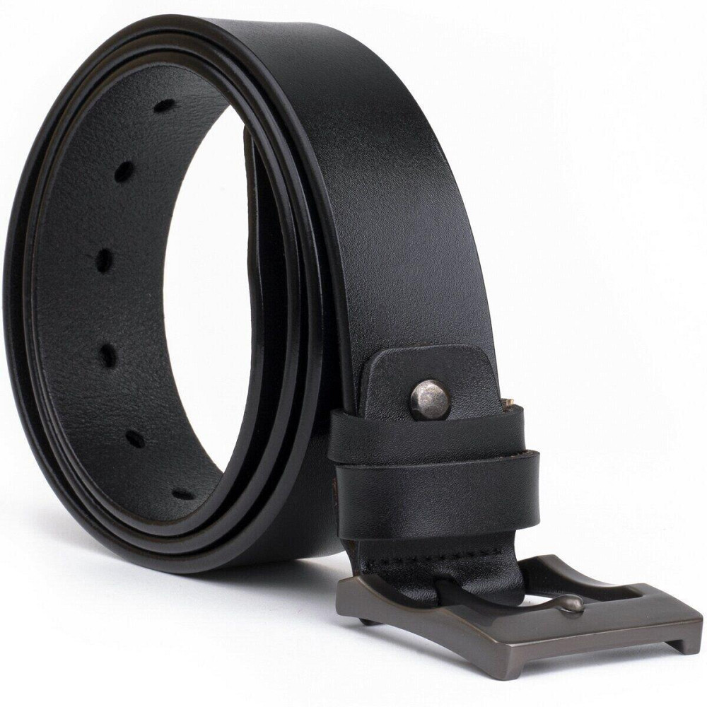 Чоловічий ремінь classic Vintage 20223 Чорний Київ - фото 5