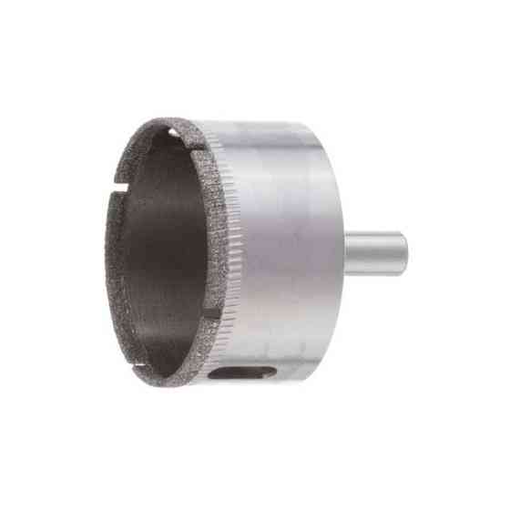 Свердло алмазне трубчасте по склу та кераміці, 55 мм INTERTOOL SD-0370 Київ