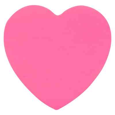 Бумага для заметок Axent с клейким слоем сердце 70х70мм, 50 листов (2443-01-A) Винница