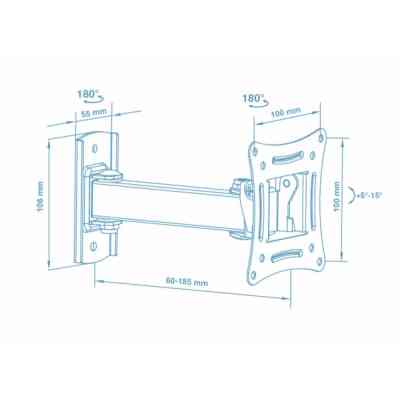 Кронштейн Walfix R-263B Винница