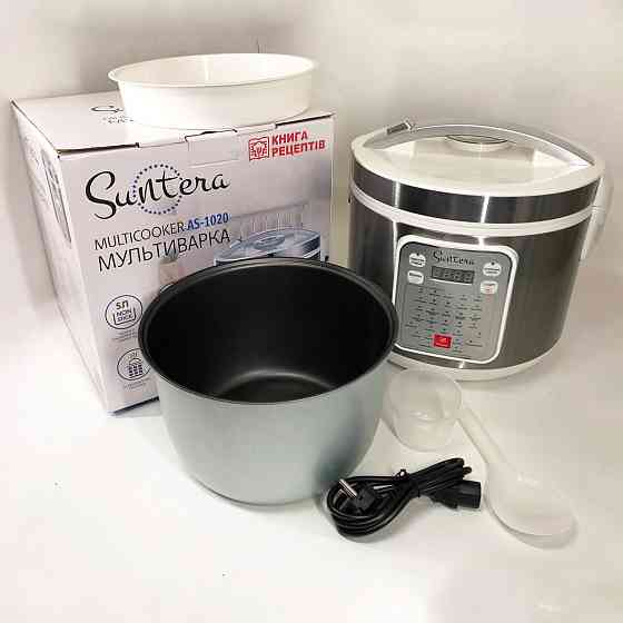 Мультиварка качественная бытовая, Хорошая бюджетная мультиварка, 5л Скороварка 5л EZ-90 Львов