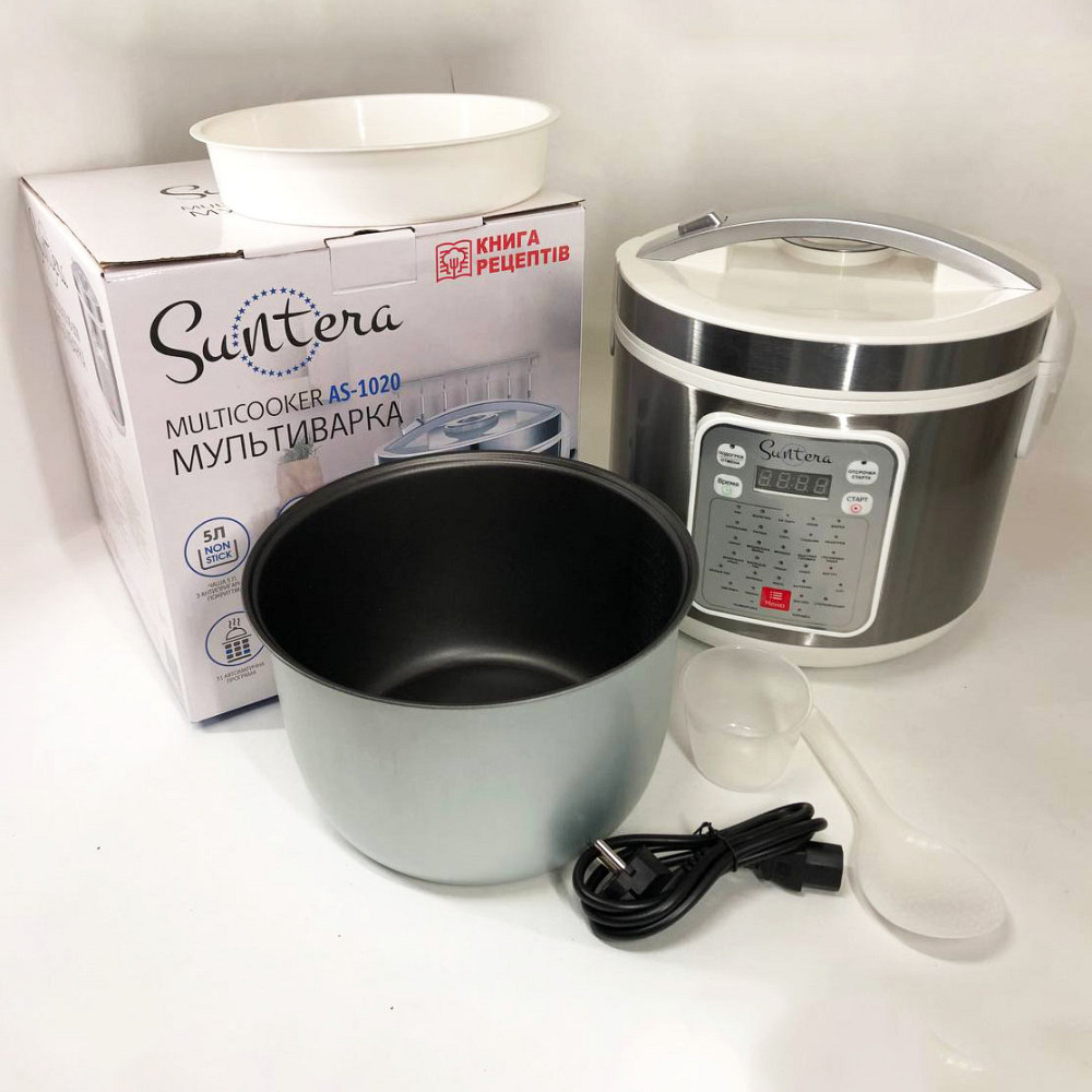 Мультиварка качественная бытовая, Хорошая бюджетная мультиварка, 5л Скороварка 5л EZ-90 Львов - изображение 4