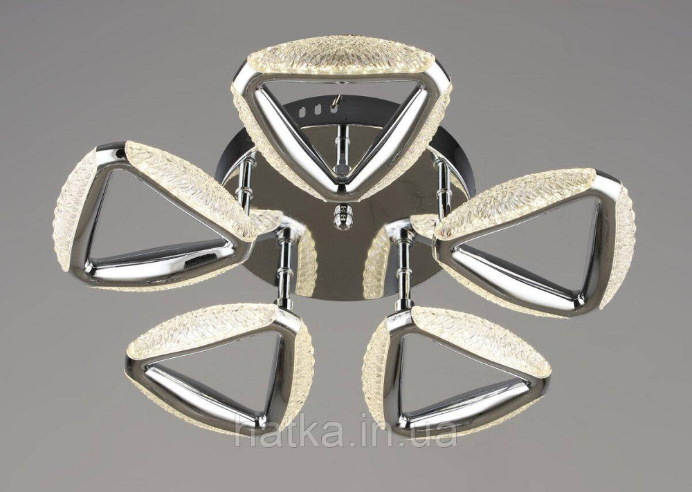 Люстра світлодіодна акрилова Sirius B YH1302/5 CH 30W Київ - фото 1