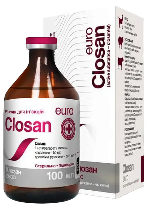 Клозан 5% (для ін'єкцій) 100 мл Євро Вінниця - фото 1