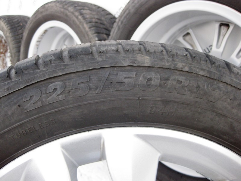 Mercedes-Benz  A2054018000 Комплект колісних 10-спицевих дисків із зимовою гумою 7J X R17 H2 ET48.5 C-Class W205 Одеса - фото 10