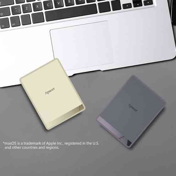 Портативный SSD Apacer AS724 1TB USB 3.2 Gen.2 Type-C Read/Write 500MB/s Mauve Одесса