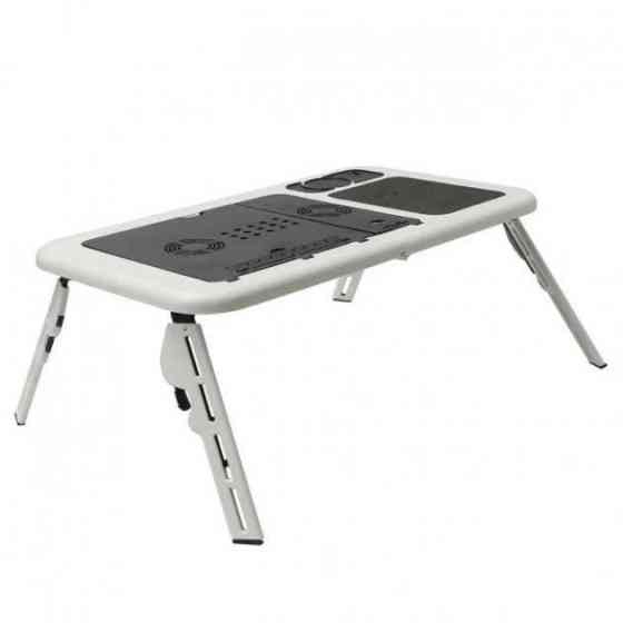 Регулируемая подставка столик для ноутбука прочный LD-09 E-Table, Диванный столик для ноутбука RI-15 Львов