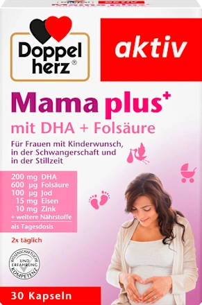 Doppelherz Mama plus, Kapseln 30 St витамины для мам Киев