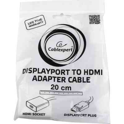 Переходник DisplayPort to HDMI Cablexpert (A-DPM-HDMIF-002-W) Винница