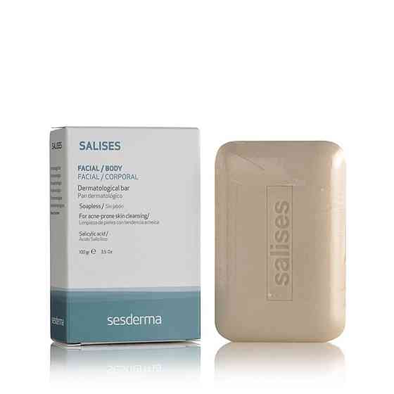 Сесдерма Salises Дерматологическое мыло SesDerma Salises Dermatological Soap Bar, 100 гр Днепр
