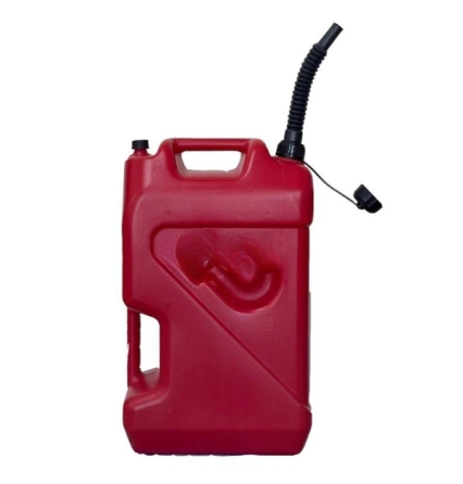 Канистра пластиковая 20 л Litolan с пластмассовой гофро-лейкой для ГСМ Одесса