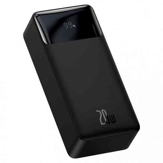 Зарядний акумулятор Baseus Bipow Digital Display 30000mAh 20W PPBD050401 (Чорний) Вінниця