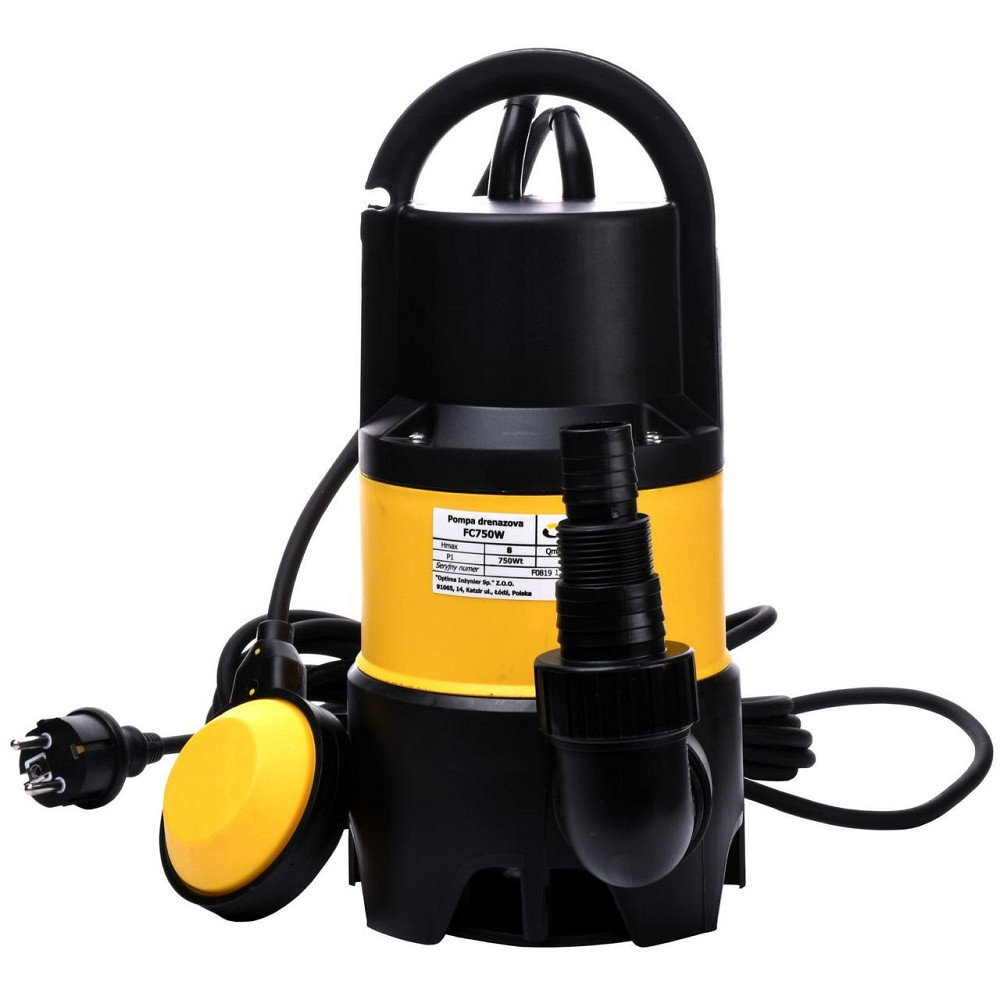 Насос дренажний Optima FC750W 0,75 кВт Київ - фото 1