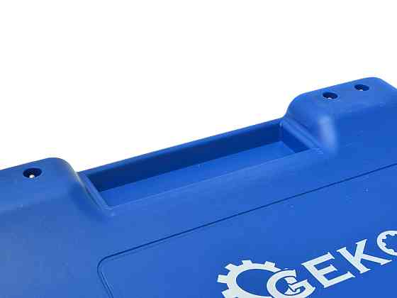 Лежак СТО "GeKo" підкатний пластиковий 99.5x47x10.5 см синій Киев