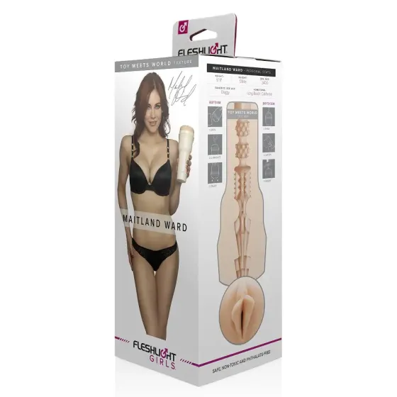 Мастурбатор Fleshlight Girls: Maitland Ward - Toy Meets World,  зі зліпка вагіни, дуже ніжний Львів