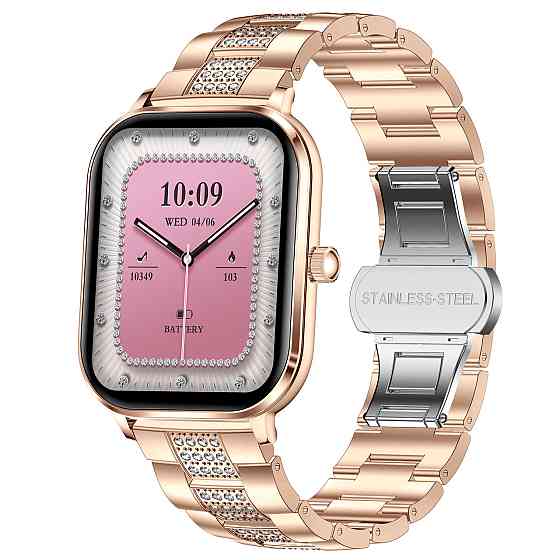 Розумний наручний годинник Smart Verona Steel Gold (2 ремінці) Вінниця