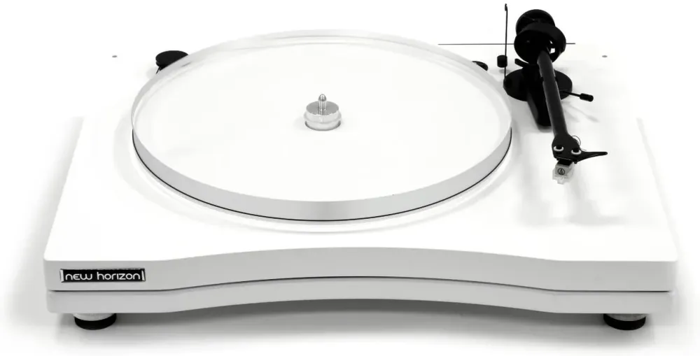 Проигрователь New Horizon Audio 202 biały + AT-VM520EB pokrywa Киев - изображение 1