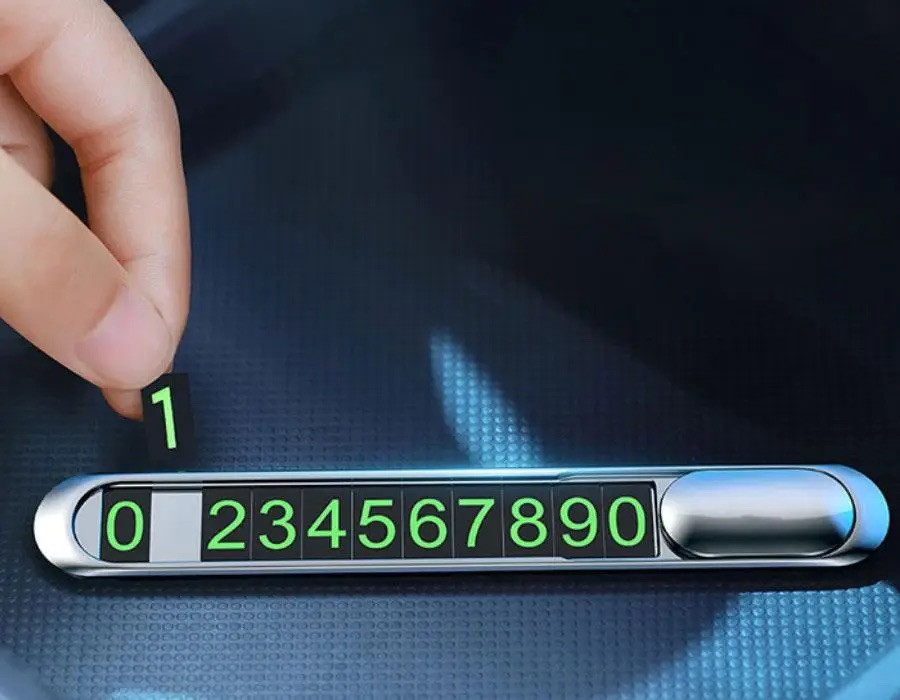 Паркувальна карта HOCO PH41 Promise з прихованим знаком Київ - фото 2