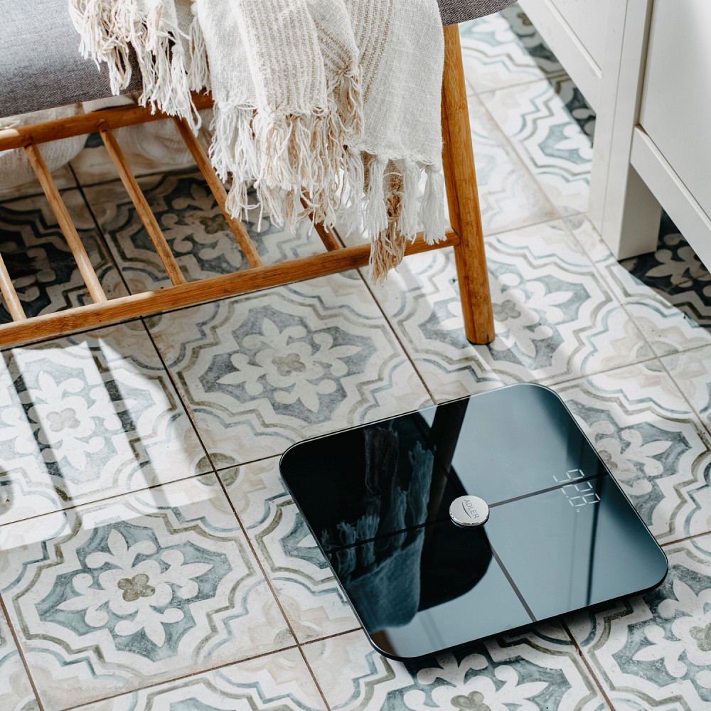 Ваги напольні Adler AD 8187 black електронні/ Smart/ 180кг/ 4хААА/ автовимкнення/ чорні Винница - изображение 5