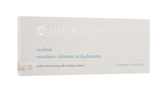 Сыворотка с азуленом AZULENE EMULSION CALMANTE ET HYDRATANTE Yellow Rose 12 ампул по 3 мл Днепр