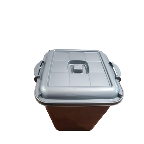 Бак для сміття квадратний 55л з кришкою Tetris ELIF Житомир